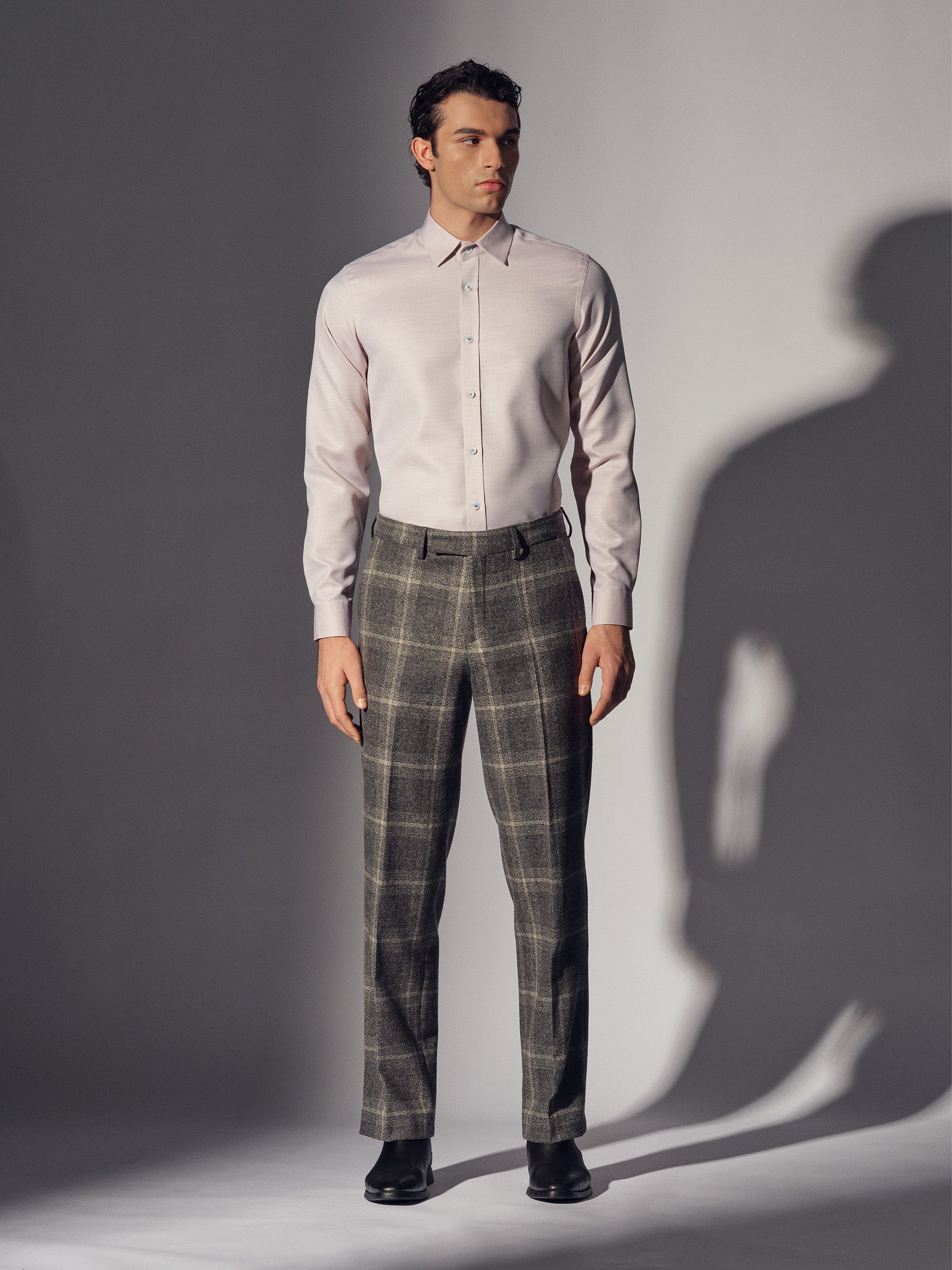 Cream Cotton Classic Shirt