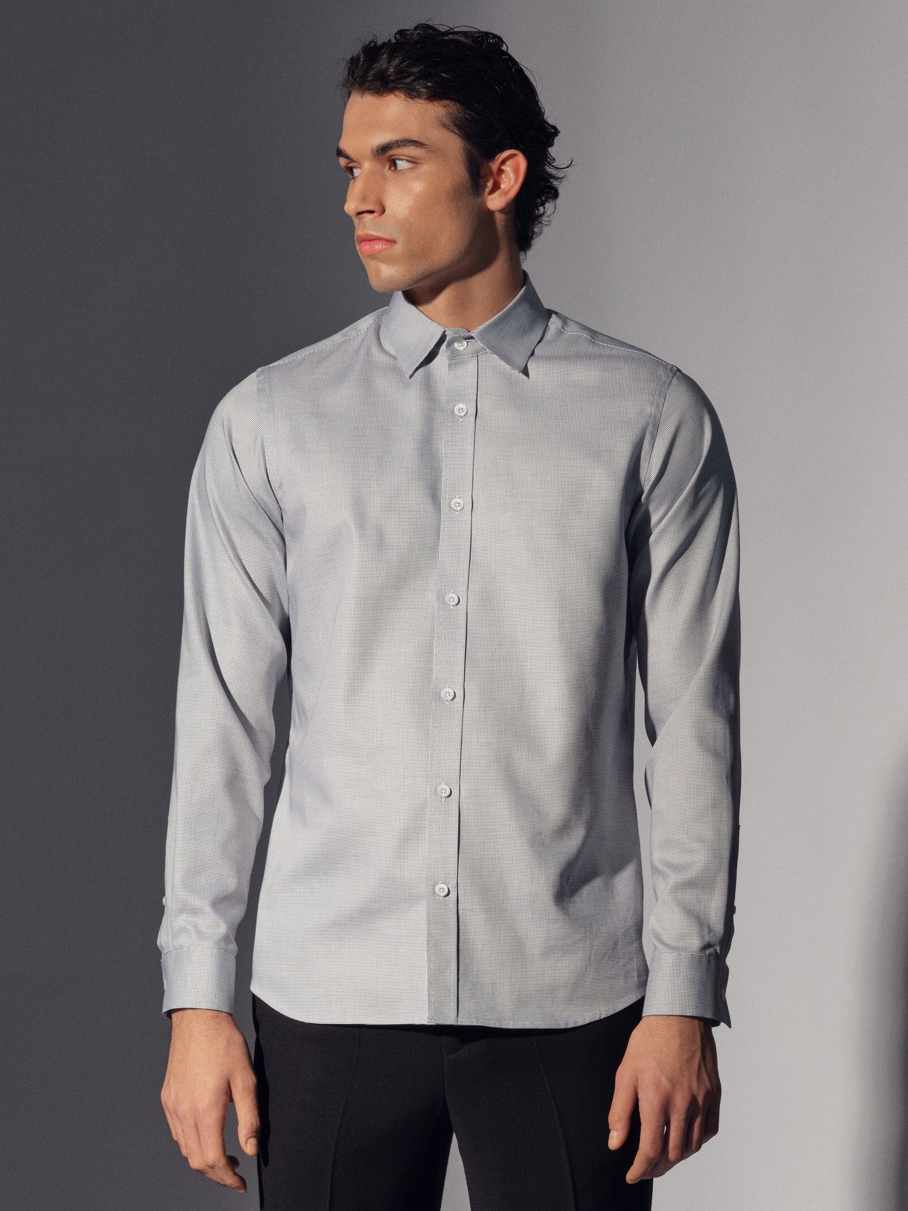 White Cotton Classic Shirt